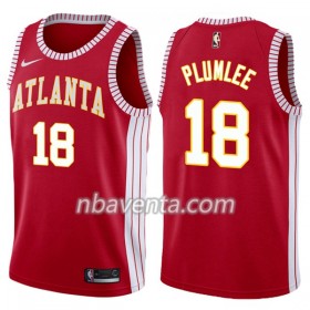 Camiseta Hombre Atlanta Hawks Miles Plumlee 16 Nike Classic Edition Swingman